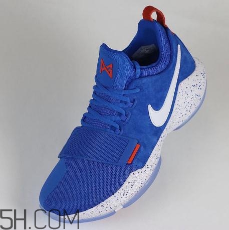 nike pg1 blue suede實(shí)物什么樣？