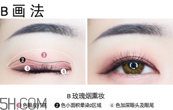 vnk十色眼影盤怎么畫？vnk云興霞蔚十色眼影畫法步驟