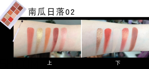 vnk十色眼影盤色號(hào) vnk云興霞蔚十色眼影試色 vnk十色眼影盤色號(hào) vnk云興霞蔚十色眼影試色