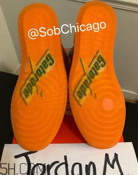 air jordan 1 gatorade佳得樂(lè)橙色版發(fā)售時(shí)間_多少錢(qián)？