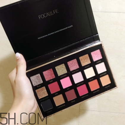 focallure菲鹿兒眼影怎么畫？菲鹿兒眼影畫法教程