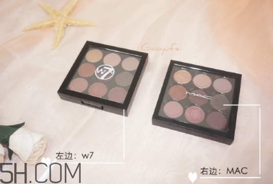 w7眼影盤(pán)怎么使用？英國(guó)w7九色眼影盤(pán)畫(huà)法步驟