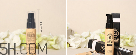 泰國(guó)mistine粉底液多少錢(qián)？mistine粉底液真假對(duì)比