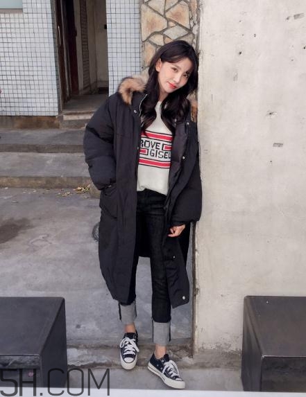 長款棉衣如何搭配？長款棉服搭配圖片
