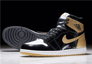 air jordan 1 top3黑金鴛鴦配色上腳效果好看嗎？