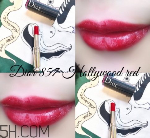 迪奧740和857哪個(gè)好看？迪奧740和857試色對比