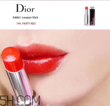 迪奧744和迪奧888哪個(gè)好看？迪奧744和迪奧888試色對比