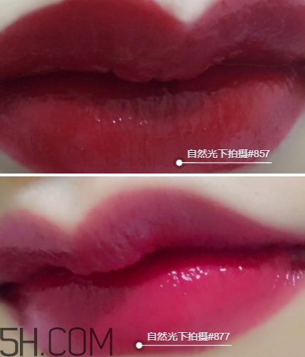 迪奧857和877哪個好看？迪奧857和877試色對比