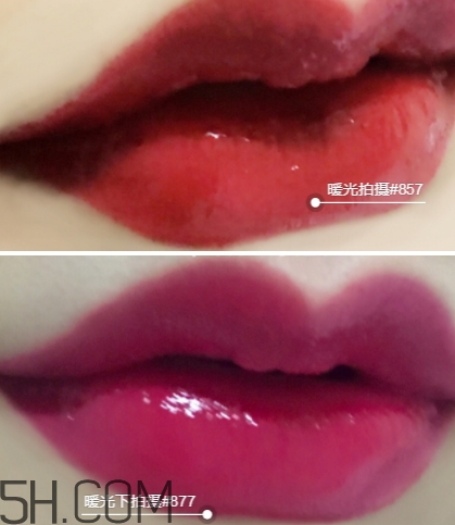 迪奧857和877哪個好看？迪奧857和877試色對比