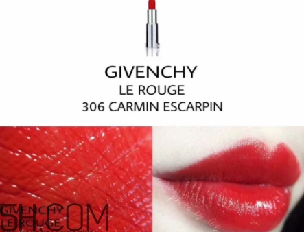 紀(jì)梵希305和306哪個好？紀(jì)梵希305和306試色對比