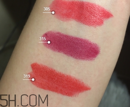 紀梵希305和315哪個好看？紀梵希305和315試色對比