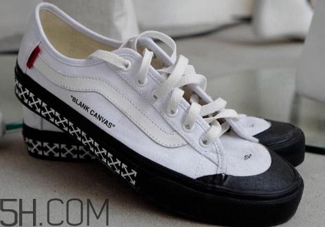 off white與vans聯(lián)名鞋款實(shí)物什么樣？