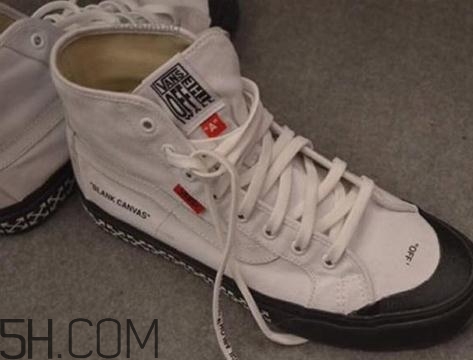 off white與vans聯(lián)名鞋款實(shí)物什么樣？