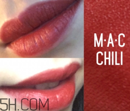 kat von d chula和mac chili一樣嗎？試色對比