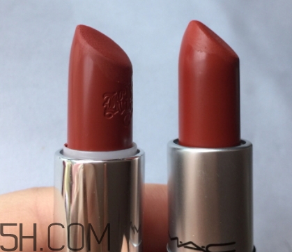 kat von d chula和mac chili一樣嗎？試色對比