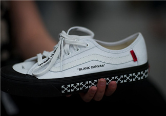 off white與vans聯(lián)名鞋款實(shí)物什么樣？