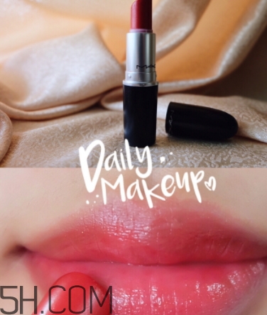 mac水紅色口紅好看嗎？mac水紅色試色