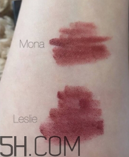 nars mona和leslie一樣嗎？nars mona和leslie試色對(duì)比