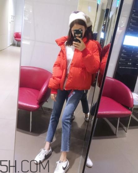 紅色棉襖怎么搭配？紅色棉服搭配圖片