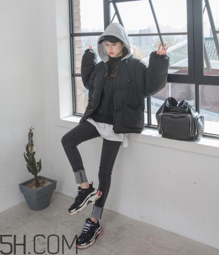 短款棉衣怎樣搭配？短款棉襖穿著搭配圖片