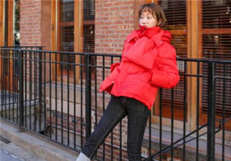 紅色棉襖怎么搭配？紅色棉服搭配圖片