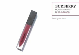 burberry唇釉53試色 burberry巴寶莉唇釉53oxblood好看嗎