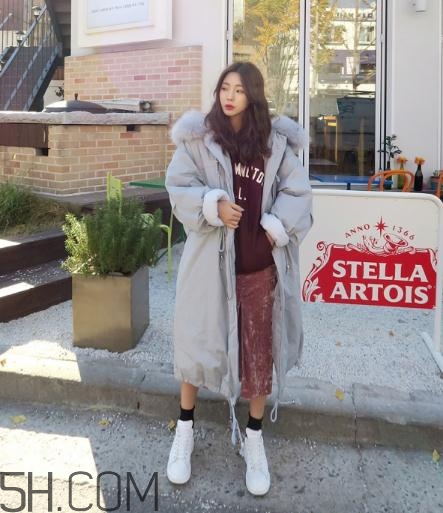 灰色棉服怎么搭配？灰色棉襖搭配圖片