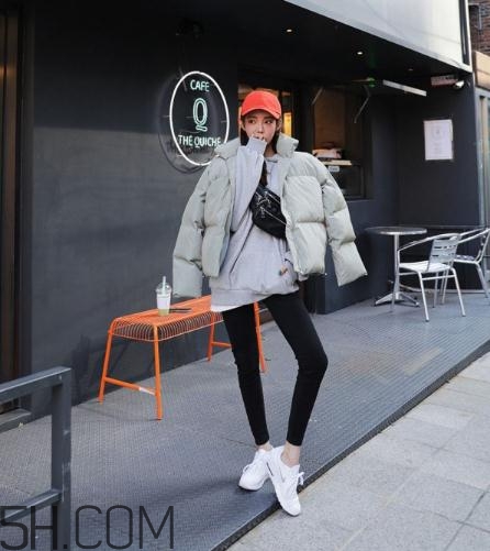 灰色棉服怎么搭配？灰色棉襖搭配圖片