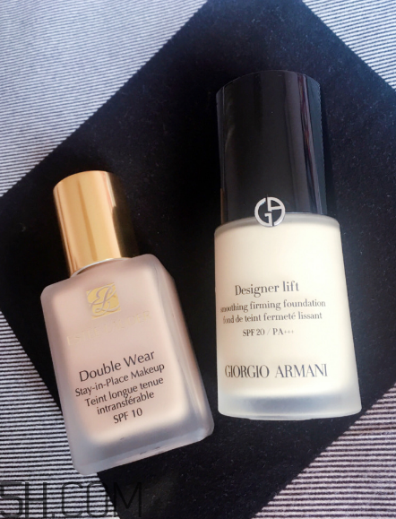 阿瑪尼大師粉底液vs雅詩蘭黛DW持久粉底液對比 阿瑪尼大師粉底液vs雅詩蘭黛DW持久粉底液對比