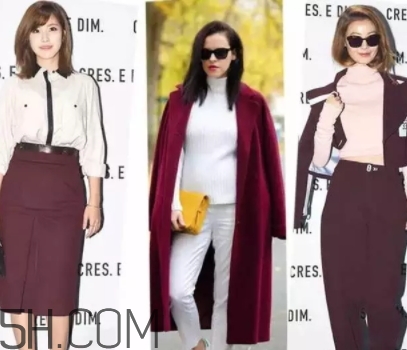 勃艮第紅怎么搭配？勃艮第色搭配什么顏色好看？