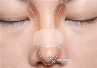 鼻影怎么打 不同鼻型鼻影的畫法