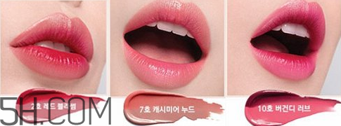 蘭芝雙色口紅有哪些色號？蘭芝雙色口紅試色