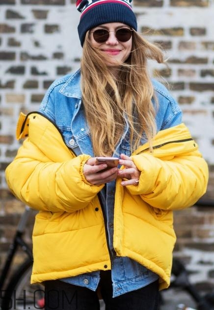 黃色棉服怎么搭配？黃色棉襖搭配圖片