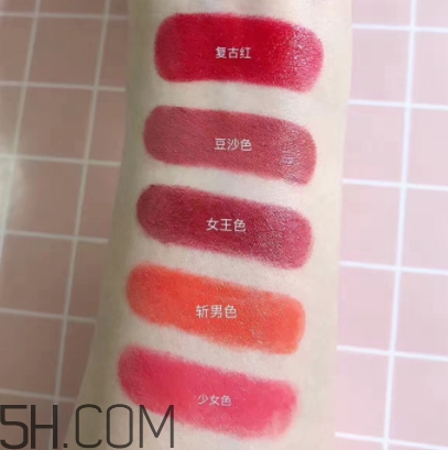 yumyum口紅多少錢？yumyum口紅色號試色