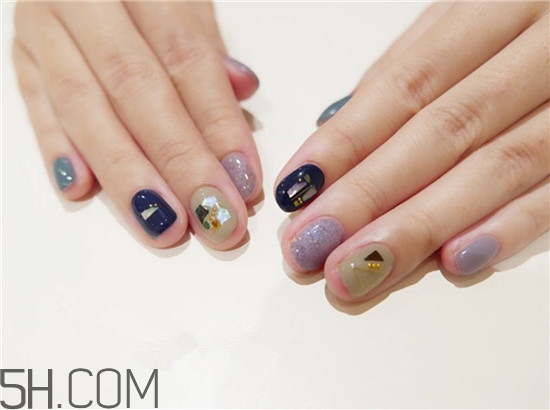 什么是日式美甲？適合秋季的清新美甲圖片