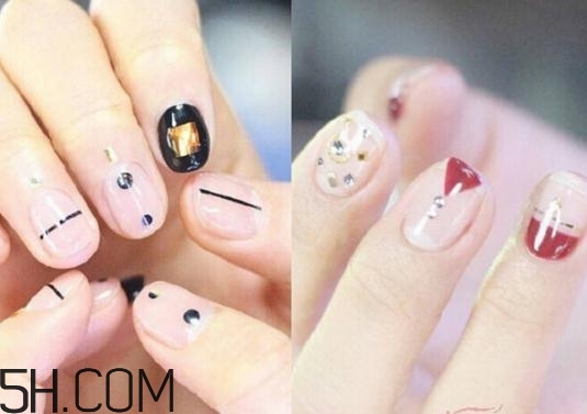 美甲涂什么顏色好看？2018冬天最美的韓式美甲