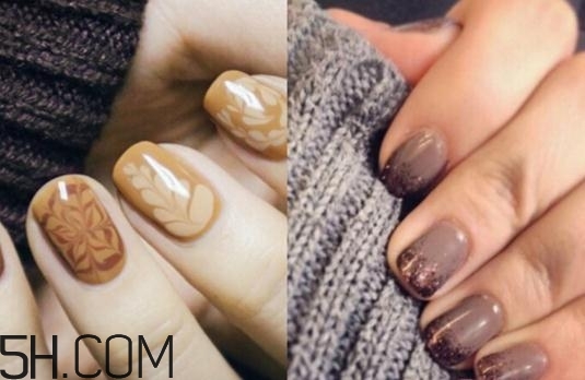 美甲涂什么顏色好看？2018冬天最美的韓式美甲