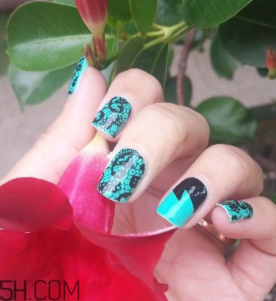 春天什么樣的美甲好看？美甲蕾絲款式圖片大全