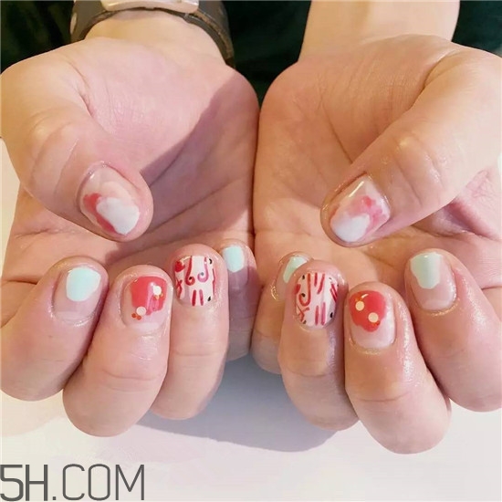 什么是日式美甲？適合秋季的清新美甲圖片