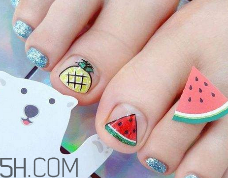 短指甲美甲圖片大全 腳趾美甲圖片2018新款式 短指甲美甲圖片大全 腳趾美甲圖片2018新款式