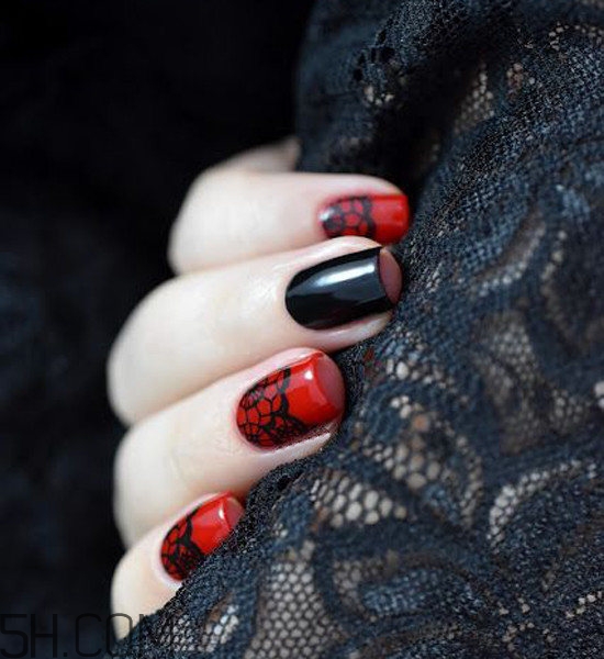 春天什么樣的美甲好看？美甲蕾絲款式圖片大全