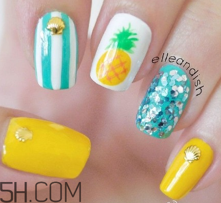 美甲簡約大方圖案大全 日系小清新美甲圖片 美甲簡約大方圖案大全 日系小清新美甲圖片