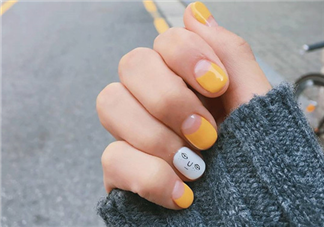 適合秋天的簡單美甲圖片 ins上好看的美甲圖片推薦