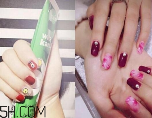 美甲涂什么顏色好看？2018冬天最美的韓式美甲