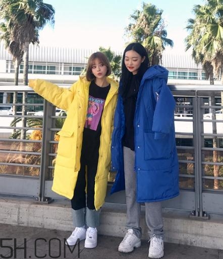 藍色棉襖配什么褲子？藍色棉服搭配褲子圖片