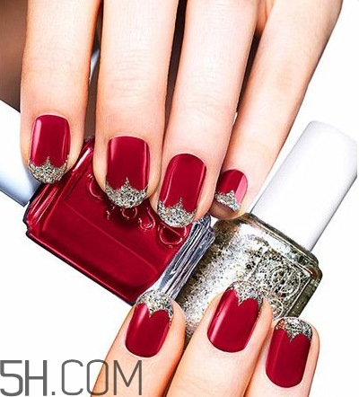 新娘美甲圖片2018款式 酷黑柳丁美甲具體步驟 新娘美甲圖片2018款式 酷黑柳丁美甲具體步驟