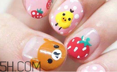 美甲店用的甲油膠什么牌子最多？拼接法式美甲教程圖解