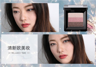 歐美妝容教程圖解 清新歐美妝畫法