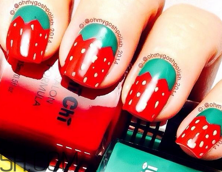 手指粗適合做什么美甲？美甲簡(jiǎn)單大方新款圖片