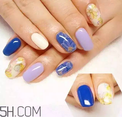 手黃做什么美甲好看？2018全新卡通可愛(ài)美甲款式